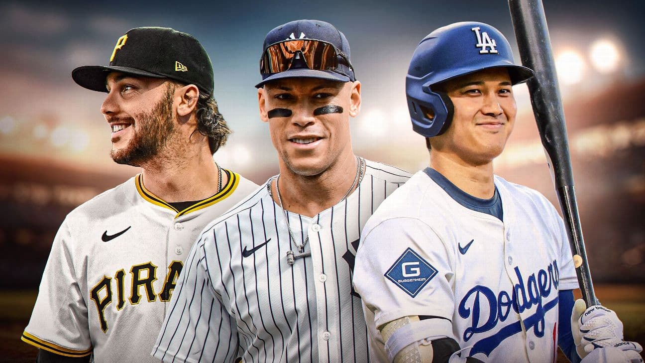 Professional baseball players representing ESPN's sports coverage