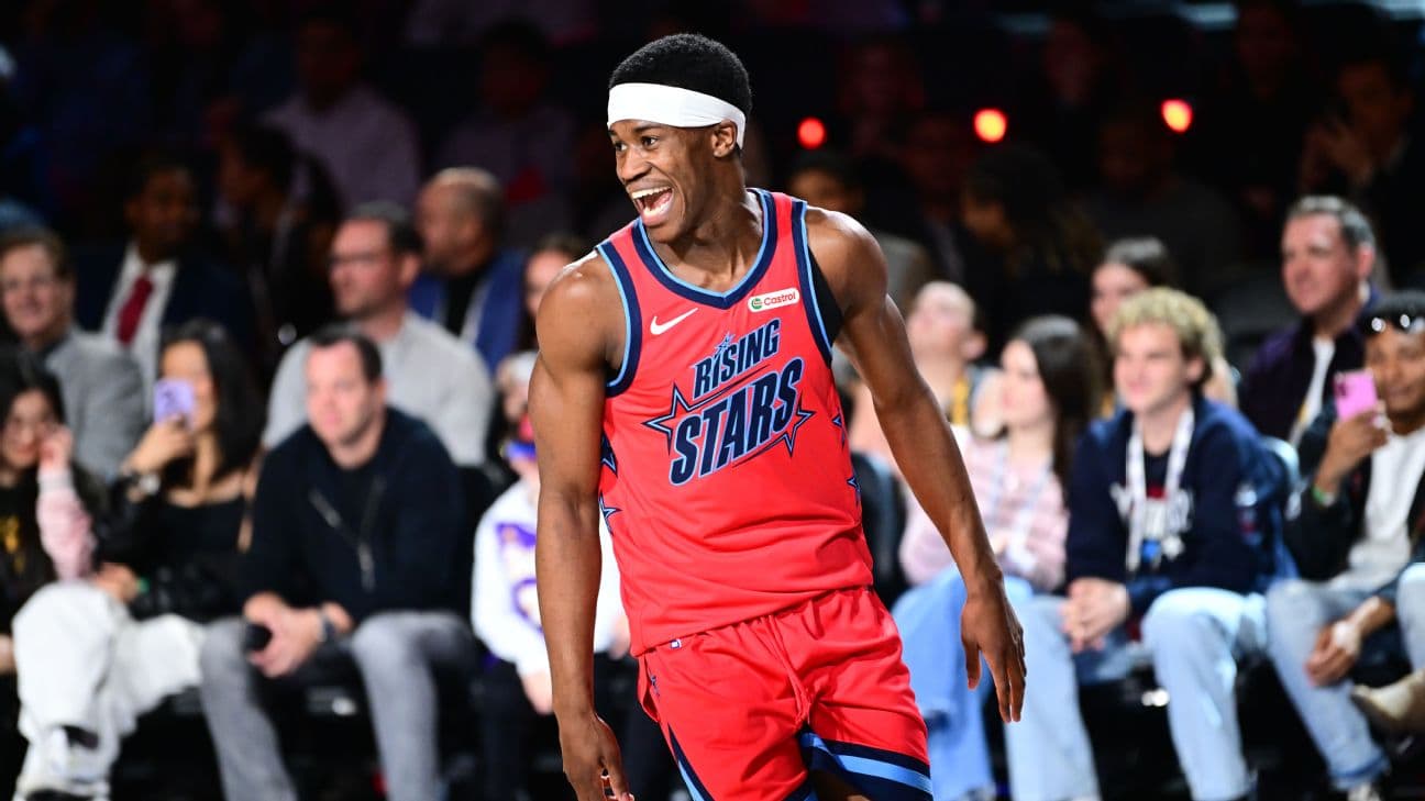 Basketball player at all-star event